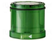 Module: light signaller; green; LED; 230VAC; IP65; Ø70x65mm WERMA
