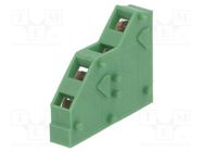 PCB terminal block; angled 45°; 5mm; ways: 1; on PCBs; 0.2÷1.5mm2 PHOENIX CONTACT