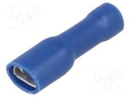 Terminal: flat; 4.8mm; 0.5mm; female; 1.5÷2.5mm2; crimped; blue NINIGI