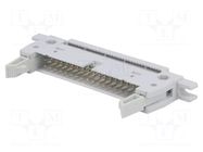Connector: IDC; plug; male; PIN: 34; 3A; 125V; IDC; for ribbon cable CONNFLY