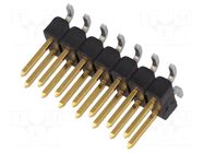 Connector: pin strips; pin header; male; PIN: 14; AMPMODU MOD II TE Connectivity