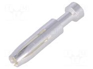 Contact; female; copper alloy; silver plated; 4mm2; crimped; 16A HARTING