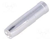 Contact; female; copper alloy; silver plated; 10mm2; crimped; 40A HARTING