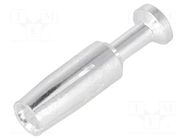 Contact; female; copper alloy; silver plated; 1.5mm2; crimped; 40A HARTING