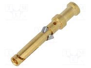 Contact; female; copper alloy; nickel plated,gold-plated; Han® D HARTING