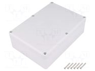 Enclosure: multipurpose; X: 126mm; Y: 176mm; Z: 55mm; polystyrene KRADEX