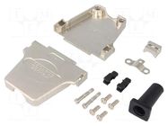 Enclosure for connectors: D-Sub; D-Sub 25pin,D-Sub HD 44pin CONNFLY