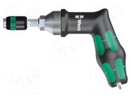Screwdriver: torque; adjustable,pistol version; 150mm; 3÷6Nm WERA