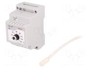 Module: regulator; NTC 47kOhm; temperature; NC,relay; TPMC; white ETRON