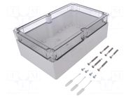Enclosure: multipurpose; X: 162mm; Y: 252mm; Z: 90mm; TG ABS; ABS SPELSBERG