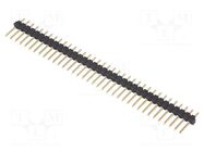 Connector: pin strips; pin header; male; PIN: 36; SL 11; straight FISCHER ELEKTRONIK