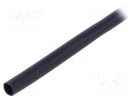 Insulating tube; PVC; black; -20÷125°C; Øint: 3.5mm; L: 1000m SIGI