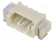 Connector: wire-board; socket; male; PIN: 4; 1A; Urated: 125V; SMT JOINT TECH