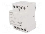 Contactor: 4-pole installation; 40A; 230VAC; NO x4; IKA ISKRA