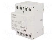 Contactor: 4-pole installation; 63A; 230VAC,220VDC; NO x4; IK ISKRA