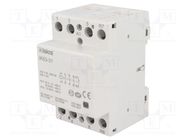 Contactor: 4-pole installation; 63A; 230VAC,220VDC; NC + NO x3 ISKRA