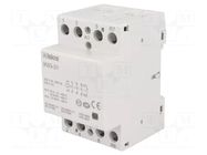 Contactor: 4-pole installation; 63A; 230VAC,220VDC; NC + NO x3 ISKRA