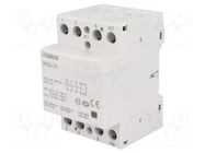 Contactor: 4-pole installation; 63A; 230VAC,220VDC; NC + NO x3 ISKRA