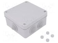 Enclosure: junction box; X: 113mm; Y: 113mm; Z: 58mm; wall mount SPELSBERG