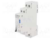 Relay: installation; bistable,impulse; NO x2; Ucoil: 230VAC; BI ISKRA