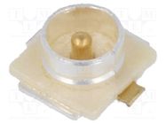 Socket; coaxial; male; straight; 50Ω; SMT; on PCBs; -40÷90°C; 6GHz AMPHENOL RF