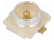 Connector: coaxial; socket; male; AMC; SMT; on PCBs; straight; LCP AMPHENOL RF