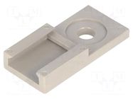 Fixing element; male connectors; DT,DTHD,DTM,DTP; plastic DEUTSCH