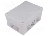Enclosure: junction box; X: 119mm; Y: 164mm; Z: 77mm; wall mount SPELSBERG