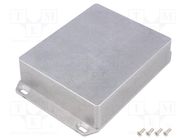 Enclosure: multipurpose; X: 121mm; Y: 145mm; Z: 35mm; 1590; aluminium HAMMOND