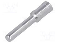 Contact; male; Han® C; copper alloy; silver plated; 10mm2; crimped HARTING
