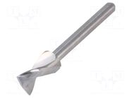 Drill bit; Ø: 6.2mm; L: 38.2mm; PCB; Working part len: 12.5mm; 1/8" KEMMER PRAEZISION