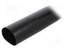 Insulating tube; PVC; black; -20÷125°C; Øint: 30mm; L: 10m; UL94V-0 SIGI