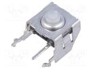 Microswitch TACT; SPST-NO; Pos: 2; 0.05A/32VDC; THT; none; 1.3N C&K