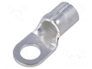 Tip: ring; M6; 16mm2; crimped; for cable; non-insulated; tinned ERGOM
