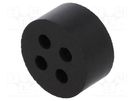 Insert for gland; 3mm; M20; IP54; NBR rubber; Holes no: 4 LAPP