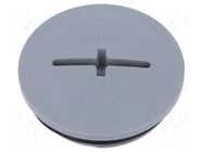 Stopper; M32; 1.5; IP68; polyamide; dark grey; SKINDICHT®; 8mm LAPP