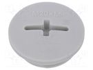 Stopper; M20; 1.5; IP54; polyamide; light grey; SKINDICHT®; 6mm LAPP