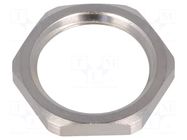 Nut; Thread: M16; Pitch: 1.5; M12 socket CONEC