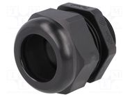 Gland; M40; IP68; 22÷32mm; thermoplastic; black HARTING