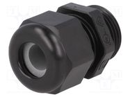 Gland; M20; IP68; 5÷9mm; thermoplastic; black HARTING