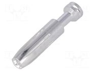 Contact; female; copper alloy; silver plated; 0.75mm2; crimped HARTING