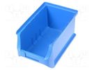 Container: cuvette; plastic; blue; 150x235x125mm; ProfiPlus Box 3 ALLIT AG