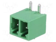 Connector: pluggable terminal block; socket; male; 7A; 250V; PIN: 2 DEGSON ELECTRONICS