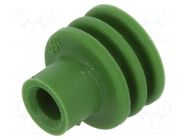 Gasket for wire; green; 2.03÷2.85mm; Weather Pack APTIV