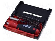 Kit: screwdrivers; SoftFinish®; bag; 27pcs. WIHA
