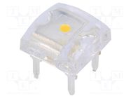 LED Super Flux; 7.62x7.62mm; white warm; 900÷1400mcd; 140°; 30mA OPTOSUPPLY