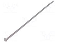 Cable tie; L: 337mm; W: 8mm; grey; polyamide; 785N; Ømax: 86mm HELLERMANNTYTON