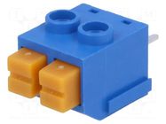 Connector: PCB terminal block; terminal; 8A; 300V; angled 90° DEGSON ELECTRONICS
