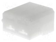 Terminals cover; female; ways: 4; natural; FASTIN-FASTON TE Connectivity