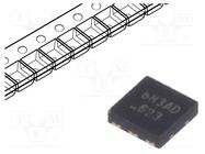 Transistor: P-MOSFET x2; unipolar; -20V; -3.6A; 1.4W; MicroFET ONSEMI